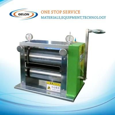 Lithium Battery Manual Rolling/Pressing Machine for Electrode Pressing (GN-SG-100)