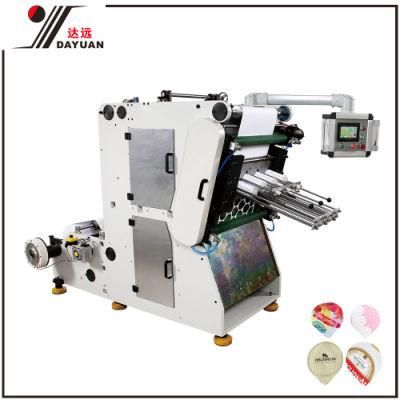 Dayuan Cc450 High Quality CNC Yogurt Cover Punching Machine