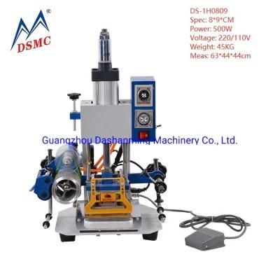 China Manufacturer Hot Foil Stamping Machine Leather Embossing Machine
