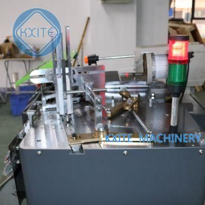 Automatic Tag Elastic Cord Threading and Knotting Machine