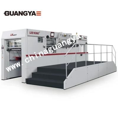 Automatic Die Cutting and Hot Foil Stamping Paper, Cardboard, PVC with Stripping Machine