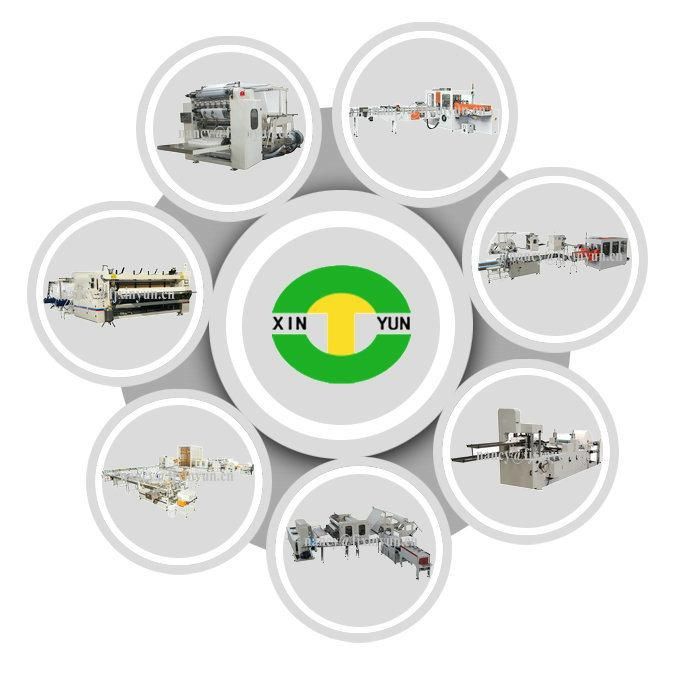 Semi Automatic Kitchen Towel Toilet Roll Paper Cutting Machine