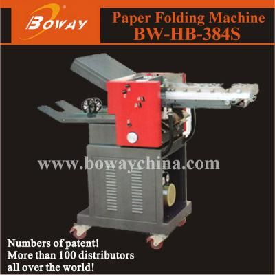 Boway 22000sheets/Hour 7 Fold Ways Industrial A4 Paper Folding Machine 384s