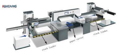 Stack Unloader for Paper Cutting Machine