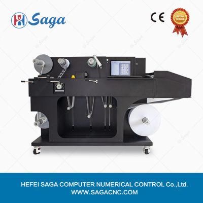 Saga All-in-One Label Finisher Rotary Sticker Cutter