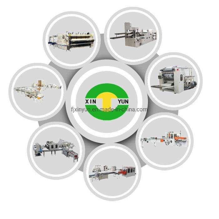 Automatic Toilet Roll Paper and Kitchen Towel Paper Cutting Machine