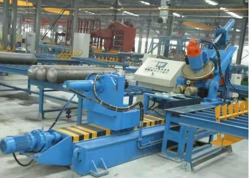 Embossing/Coding Machine for Seamless Cylinders Shoulder/Necking Pressing Machine~