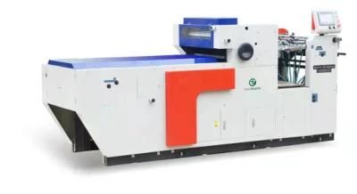 5500 PCS Per Hour Small Format Book Coating Machine Spot UV Varnishing Machine