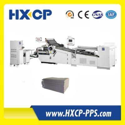 Hxcp Paper Folder with Round Pile Feeder for Notebook Automatic Paper Folding Machine for Notebook