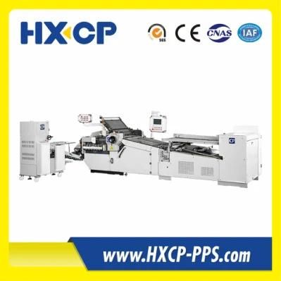 Cp High Speed Paper Folder with Roud Pile Continuous Feeder Automatic Paper Folding Machine (CP78/4KLL-R)