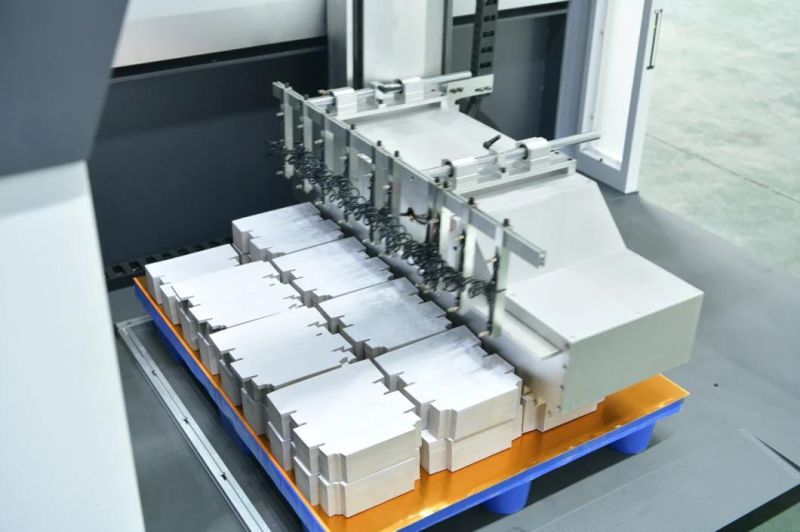 Automatic Waste Paper Stripping/Blanking Machine After Die-Cutting Box with Manipulator and Automatic Paper Collecting
