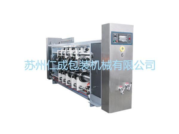 Gykm Automatic 5 Color High Speed Flexo Printing Slotting Die-Cutting Machine