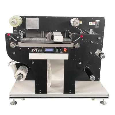 Automatic Roll to Roll Label Cutter Rotary Digital Die Cutting Machine for Vinyl Garment T-Shirt Sticker Paper