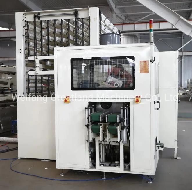 High Speed Toilet Roll Facial Tissue Paper Log Cutter Machine