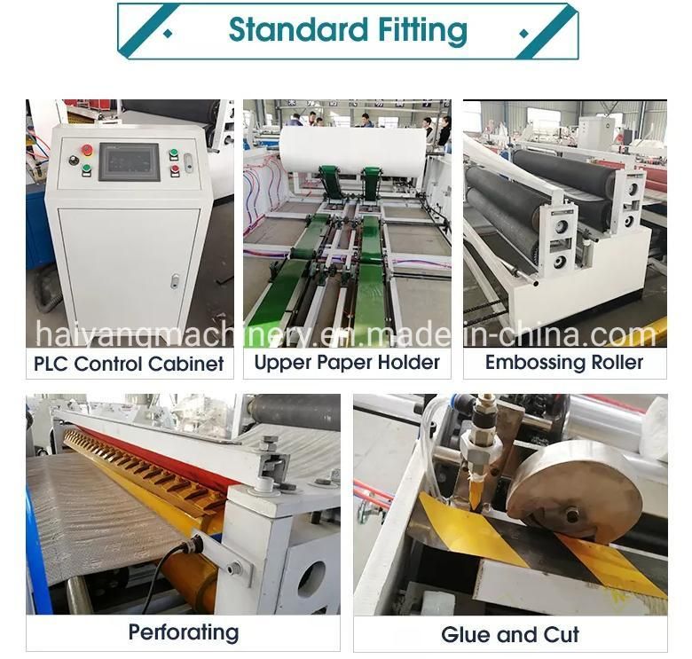 High Quality 150-280m/Min Automatic Core Pulling Henan China Packing Tool Cutting Machine