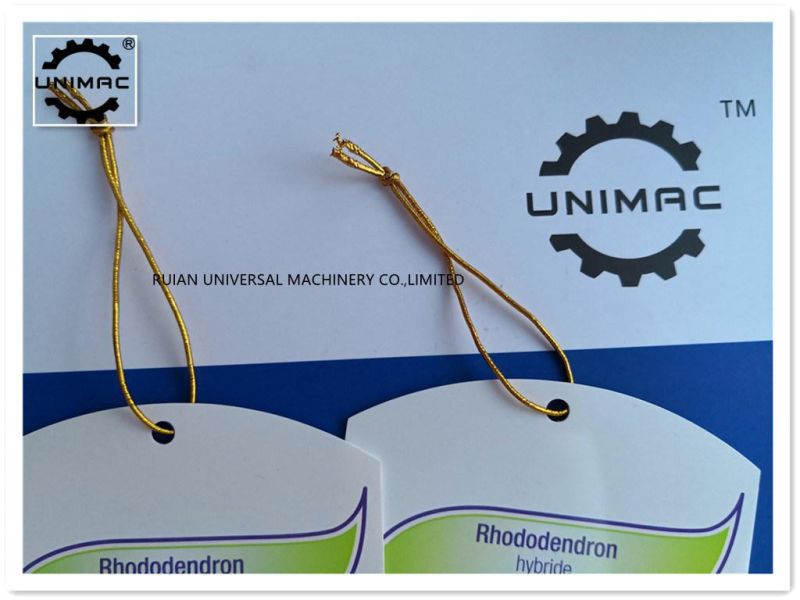 Full Automatic Elastic String Tag Knot Tying Machine Tl-Ly5