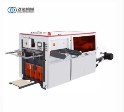 High Speed Roll Paper Wooden Die Cutting Machine for Paper Cup Fan