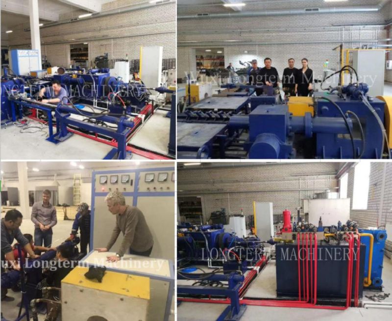Embossing/Coding Machine for Seamless Cylinders Shoulder/Necking Pressing Machine~