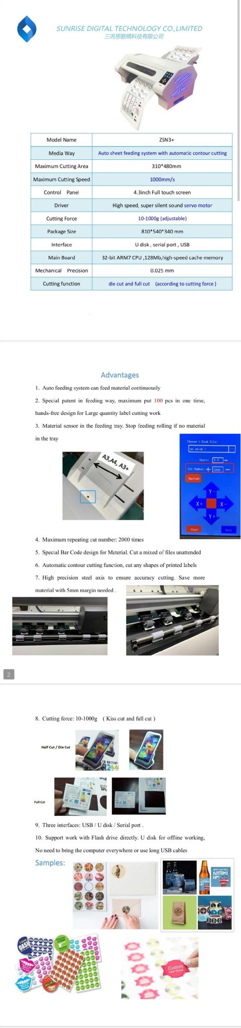 Equipment Paper Cutting Machine for Business Card