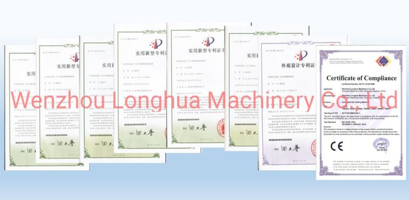 Lh1050es Model Automatic Die Cutting Machine with Striping Section (especial for cardboard)