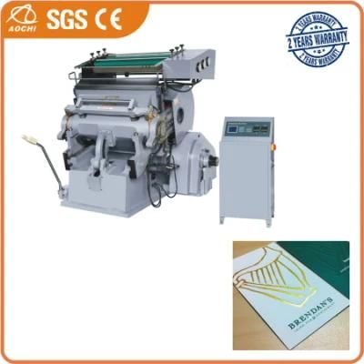Tymb-Series Roll Adhesive Label Hot Foil Stamping and Die Cutting Machine