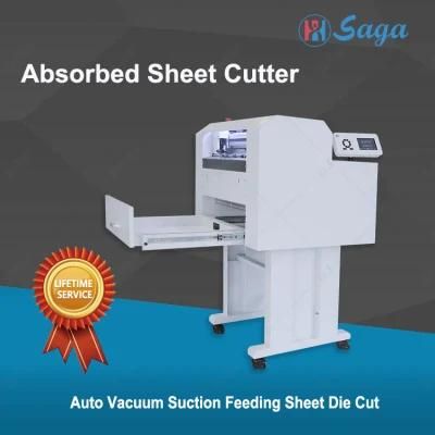 Adsorbed Auto Feeding Cutting and Creasing Cutter Can Half/Kiss-Cut