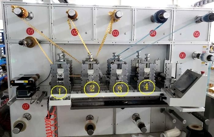 Adhesive Tape PVC Film Rotary Die Cutting Machine China Manufacturer