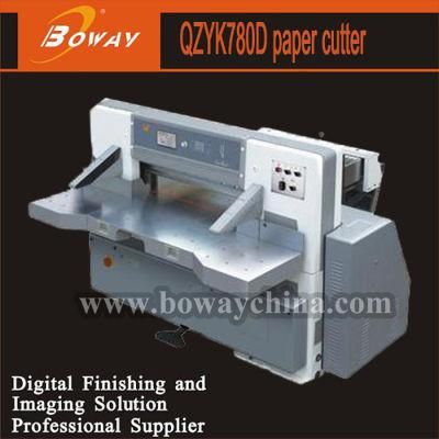 Boway 78cm 780mm Cutting Width 8 Programs Double Hydraulic Guide Paper Slitting Machine