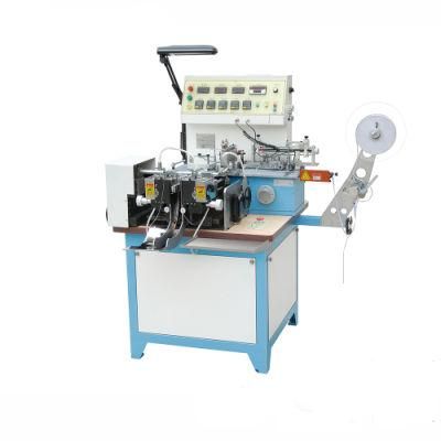 (JZ-2817) Multi-Function Hot and Cold Clothing Care Ribbon Woven Label Cutting and Folding Machine