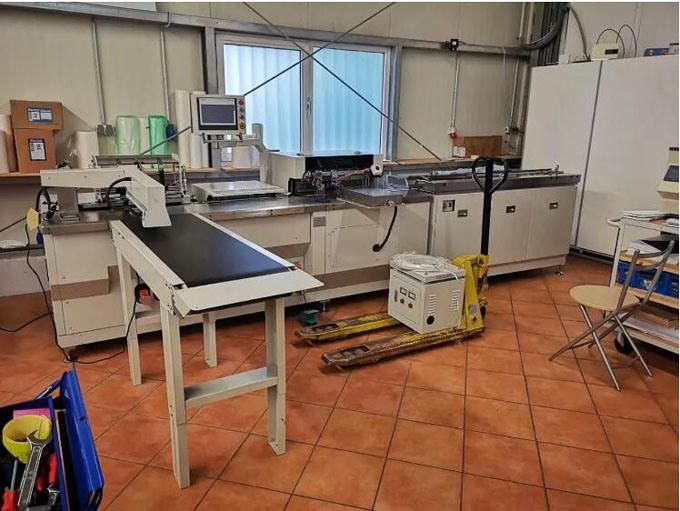 Semi Automatic Double Loop Wire Spiral Coil Book Binding Machine