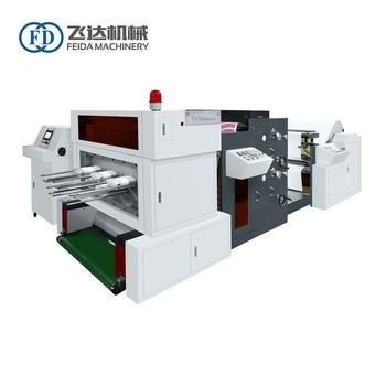 Hot Sale Paper Cup Fans Roll Die Cutting Machine with Flexo Printing and Metal Die Punching Machinery