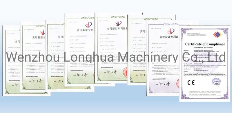 Heat System Flatbed Die Cutting Machine for Clear Box/Plastic Package
