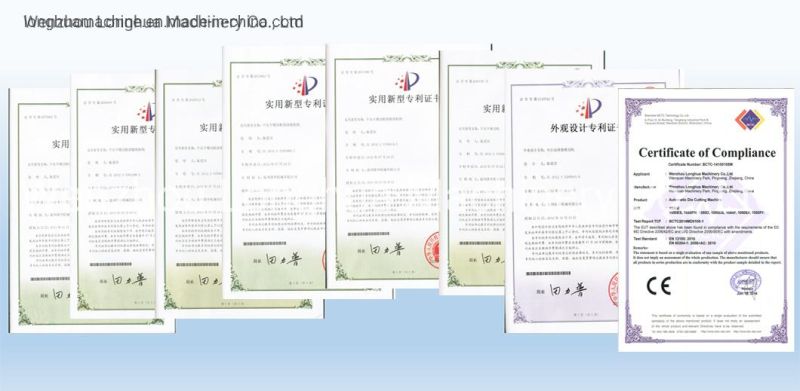New General Hot Sale Auto Hot Foil Stamping Embossing and Die Cutting Creasing Machine for Paper of Lh1050dfh