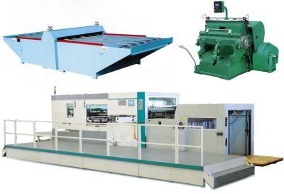 Flatbed Die-Cutter Machine for Corrugated Cardboard or Paperboard