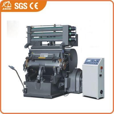 Hot Foil Stamping Rotary Pneumatic Hot Stamp for Leather Bronzing Press Logo Machine
