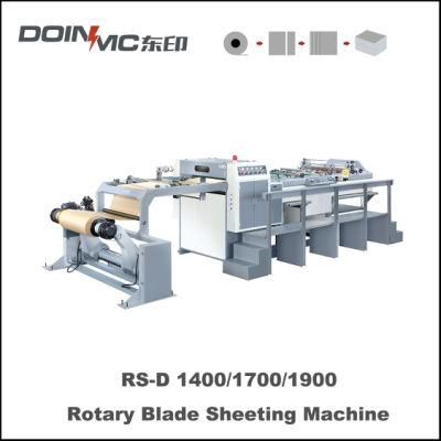 Cut to Length Automatic Sheeting Machine with Automatic Correction System