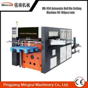 Mr-950 New Design of Automatic Roll Paper Die-Cutting Machine Cutting with Creasing