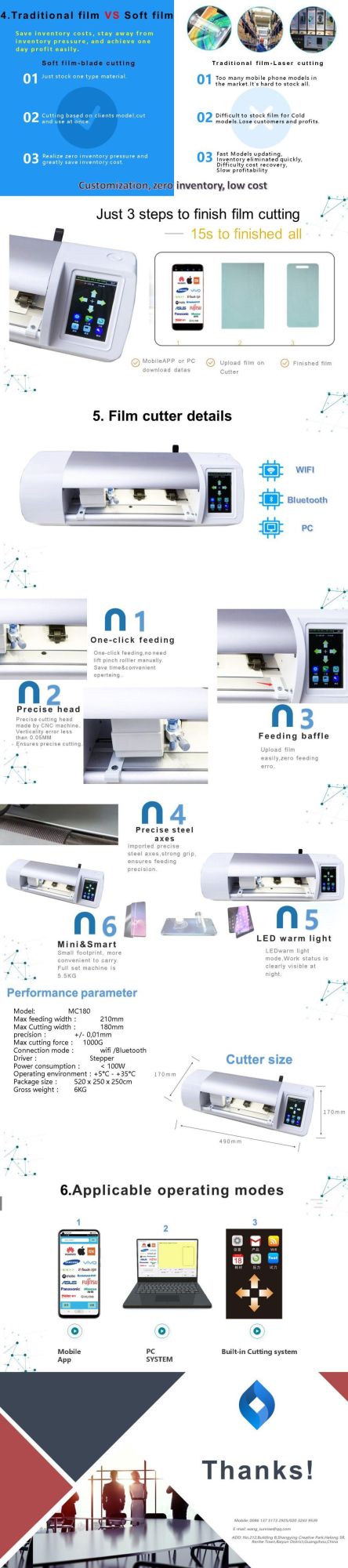 Mobile Phone Stickers Cutting Machine