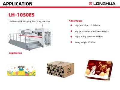 Lh1050esf Automatic Foil Stamping Die Cutting Machine with Stripping