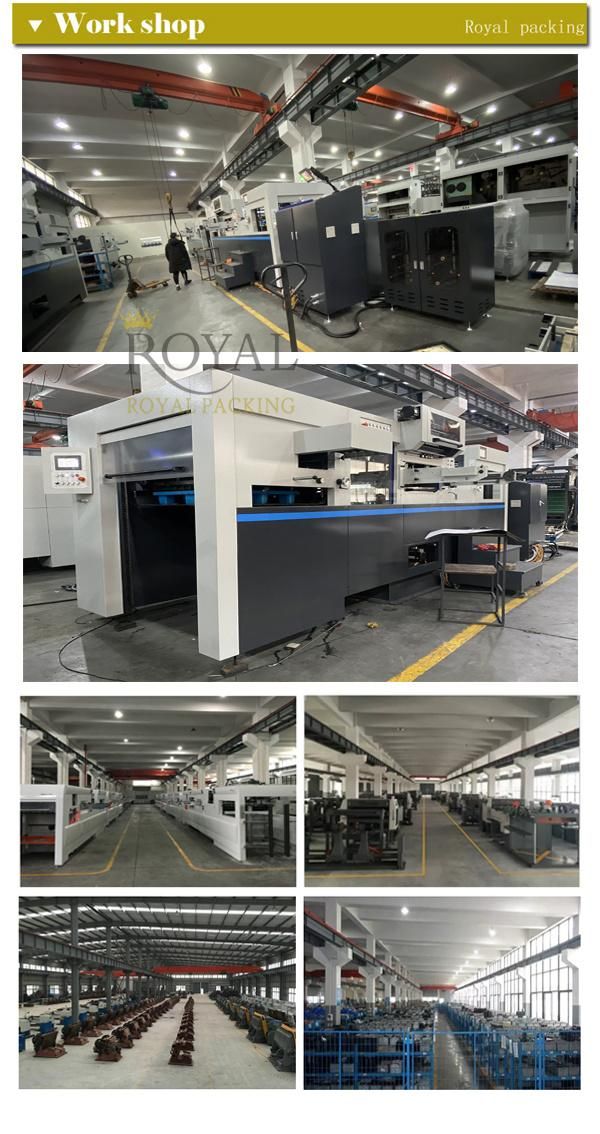 Flatbed Die Citting Machine The Boxmaker Die Cutter with Pre-Feeder