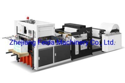 Paper Roll Flexo Printing Machine and Flatbed Wooden Die Cutting Machine Inline &amp; Separate