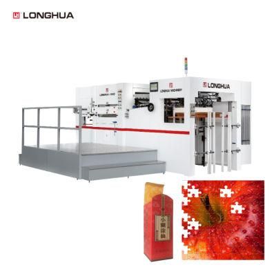 7500 Sheet/Hr High Speed Fully Automatic Embossing Hot Press Die Cutting Punch Creasing Machine for Paper