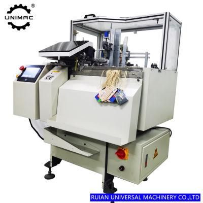 Full Automatic Hang Tag Threader Machine with Elastic String