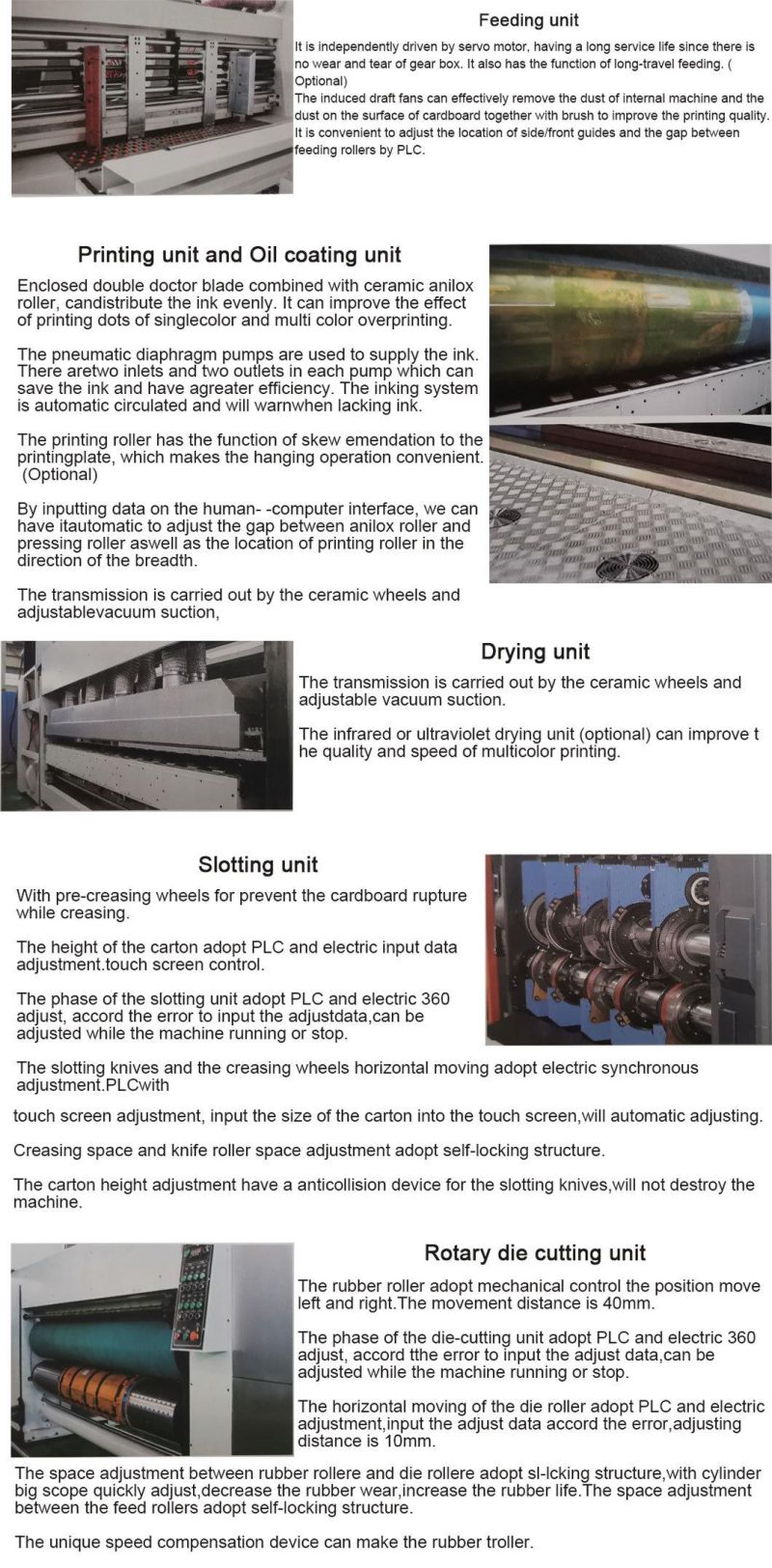 2 Colors Shopping Carton Flexo Printing Die Cutting and Slotting Machine