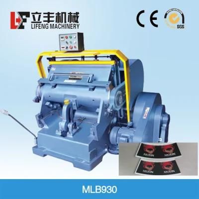 China Popular New Type Creasing and Cutting Machine with Certificate (MLB930)