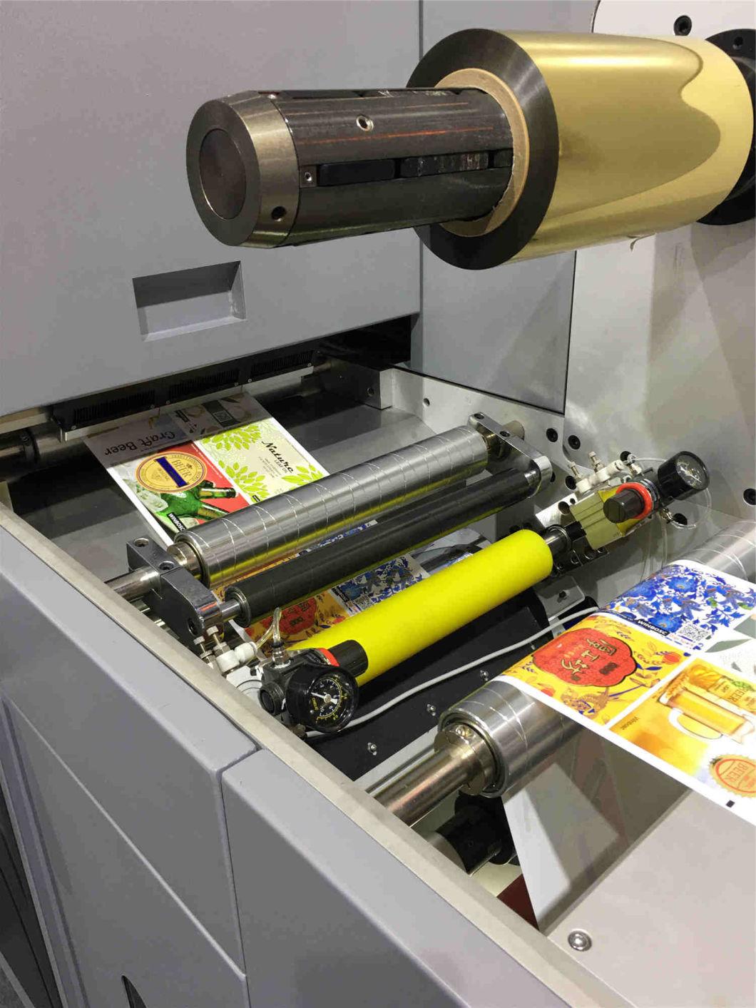 Digispark Digital Label Foil Stamping and Varnishing Printing Machine