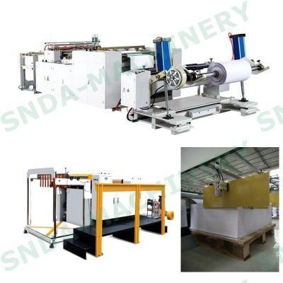 Lower Cost Good Quality Fabric Roll to Sheet Sheeting Machine Manufacturer