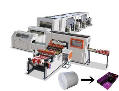 Automatic A4 Paper Cutting Machine and Packaging Machine in Line