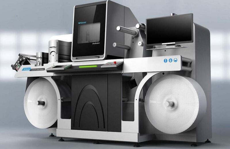 Digispark Digital Label Foil Stamping and Varnishing Printing Machine