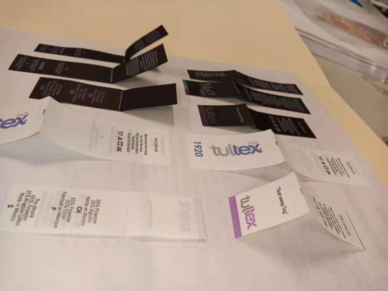 Jc-3080 High Speed Garment Nylon Tape Ultrasonic Label Cutting Machine for Woven Fabric Labels, Polyester Satin Ribbon, Textile Cloth Wash Care Label Cutter